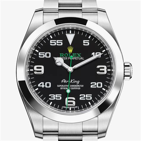 rolex air king valore|rolex air king 40mm.